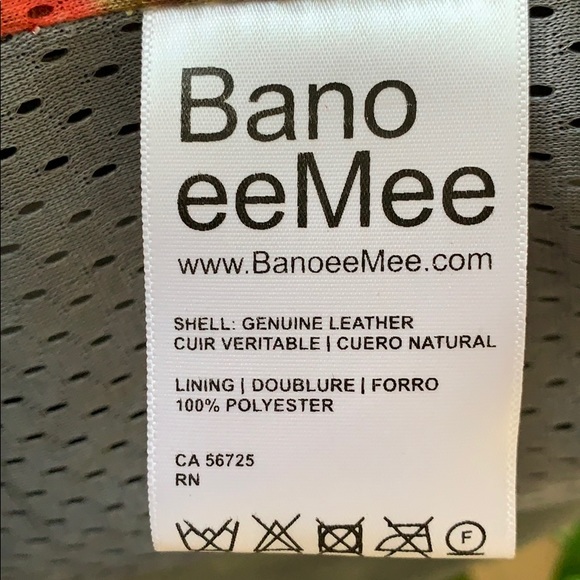 Grey BanoeeMee genuine leather jacket - Picture 5 of 6